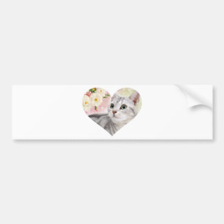 Stoppen Sie, um die Rosen zu riechen Autoaufkleber