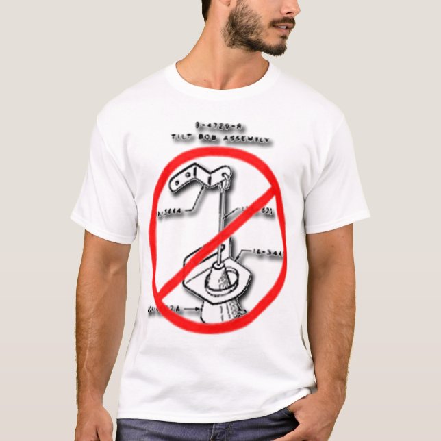 Stoppen Sie zu kippen T-Shirt (Vorderseite)