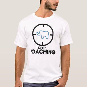 Stoppen Sie zu pochieren T-Shirt