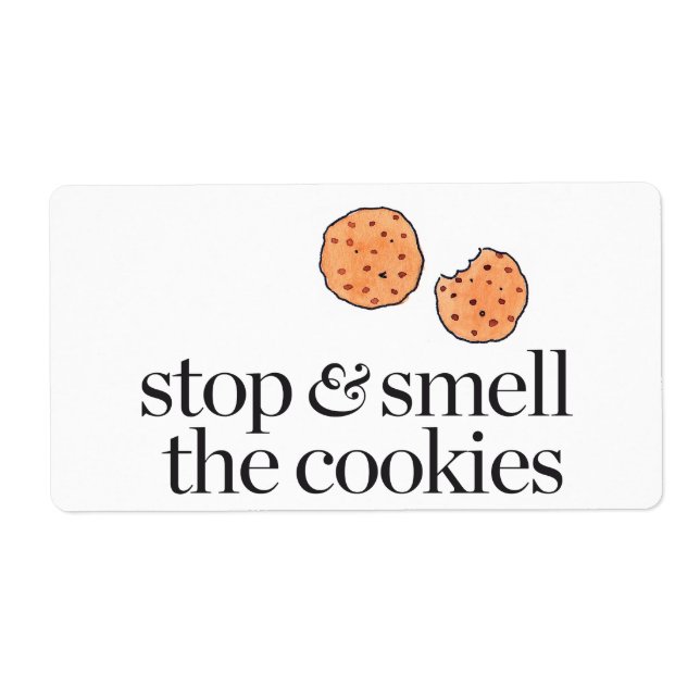 Stoppen und Riechen der Cookies (Vorne)