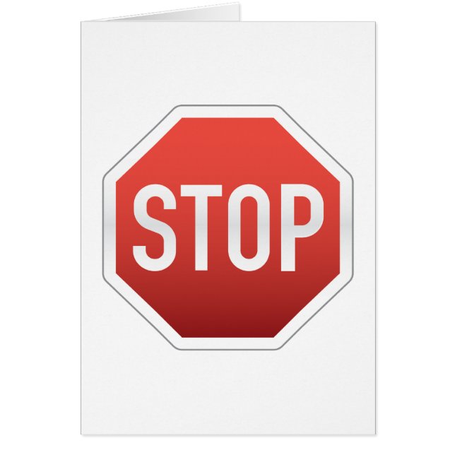 Stoppschild (Vorne)