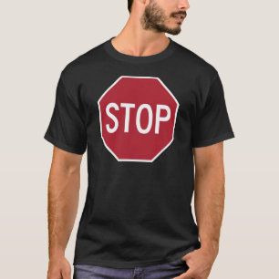 Stoppschild T-Shirt