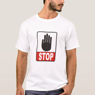 Stoppschild T-Shirt