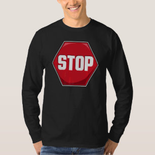 Stoppschild T-Shirt