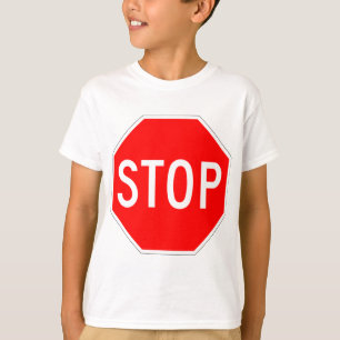 Stoppschild T-Shirt