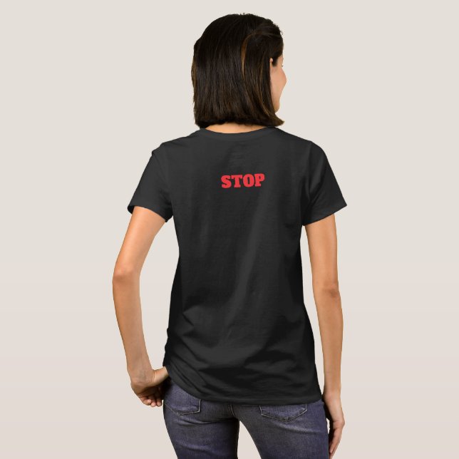 Stoppt AAPI-Hass  T-Shirt (Schwarz voll)