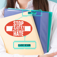 Stoppt asiatisches Hass