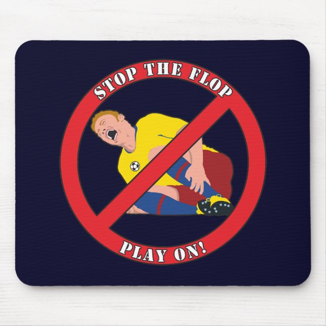 STOPPT DAS GETÜMMEL MOUSEPAD (Vorne)