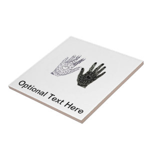 Stoppt das Hass und den Rassismus Fliese