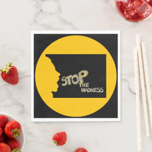 Stoppt das Madness Paper Napkin Serviette