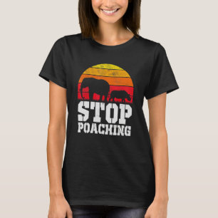 Stoppt das Wildern von Elefanten und Nashörnern Vi T-Shirt