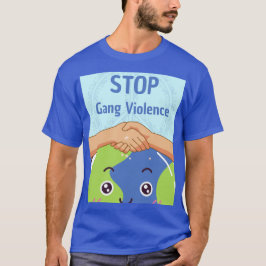 Stoppt den Gang-Gewalt-Handshake für den Frieden T-Shirt