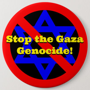 Stoppt den Genozid in Gaza! Button
