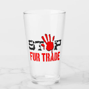 Stoppt den Handel Glas