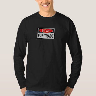 Stoppt den Handel Schild rot T-Shirt