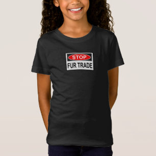 Stoppt den Handel Schild rot T-Shirt