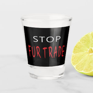 Stoppt den Handel Schnapsglas