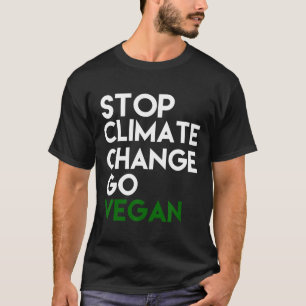 Stoppt den Klimawandel Vegan T-Shirt