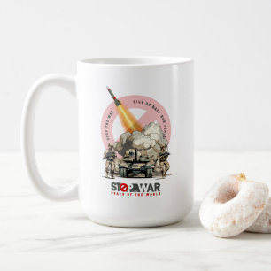 Stoppt den Krieg   #15 Klassischer Becher Kaffeetasse