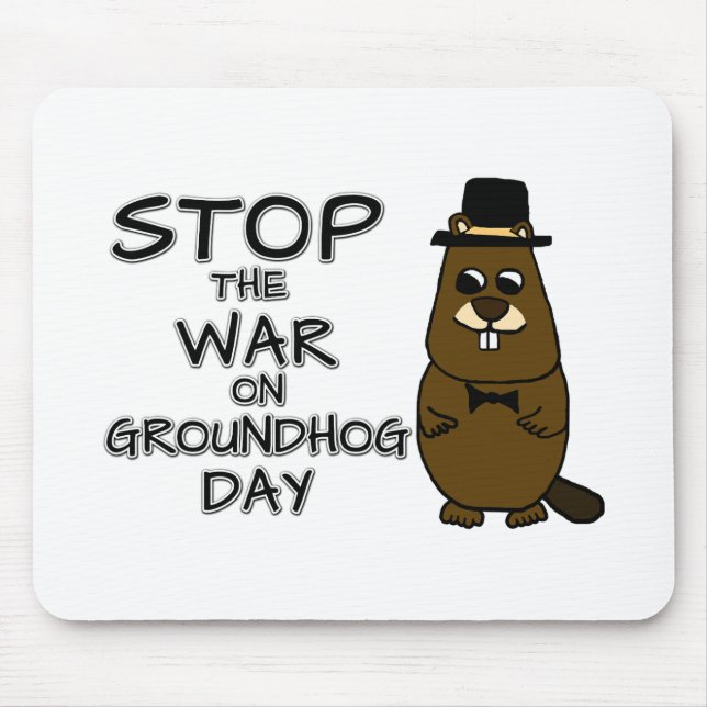 Stoppt den Krieg am Erdkundentag Mousepad (Vorne)
