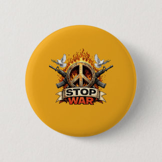 Stoppt den Krieg Button