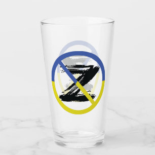 Stoppt den Krieg in der Ukraine Keuchhuhn Glas