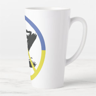 Stoppt den Krieg in der Ukraine Keuchhuhn Milchtasse