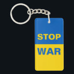 Stoppt den Krieg Ukraine Schlüsselanhänger<br><div class="desc">Stoppt den Krieg Ukraine</div>