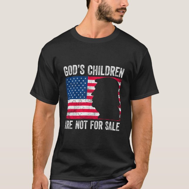 Stoppt den Menschenhandel - die Kinder Gottes sind T-Shirt (Vorderseite)