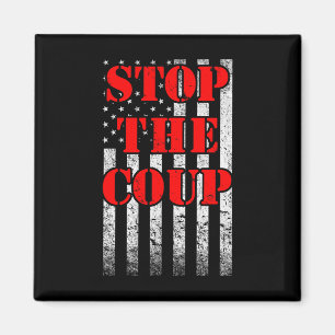 Stoppt den Putsch in Amerika und Rette Demokratie Magnet