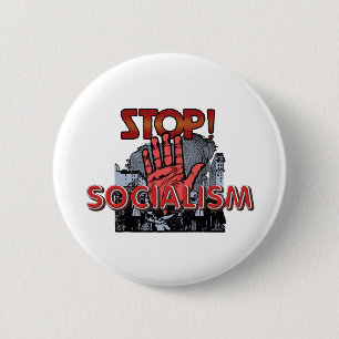 Stoppt den Sozialismus Button