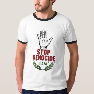 Stoppt den Völkermord in Gaza – Bewusstsein für Fr T-Shirt