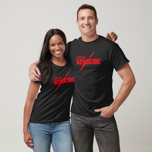 Stoppt den Völkermord T-Shirt (Unisex)