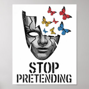 Stoppt den Vortausch gegen Trump als politischen P Poster