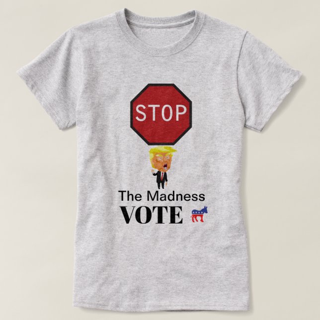 Stoppt den Wahnsinn-T - Shirt (Design vorne)