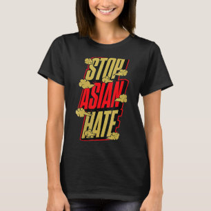 Stoppt die asiatische Hasskultur Cloud Niedlichen T-Shirt
