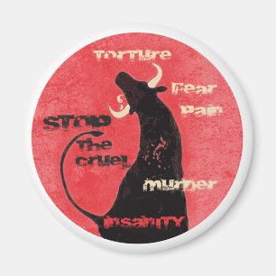 Stoppt die Bullfights - Magnet