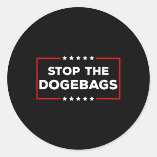 Stoppt Die Dogegs Anti Doge Trump Runder Aufkleber