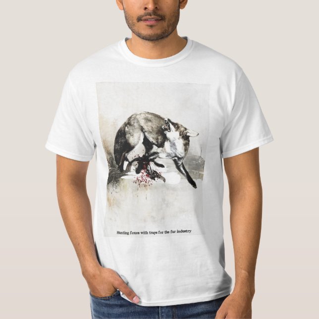 Stoppt die Fuchsjagd T-Shirt (Vorderseite)
