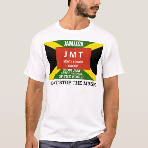 STOPPT DIE MUSIK NICHT Männer Basic T-Shirt
