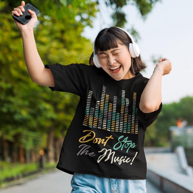 Stoppt die Musik nicht T-Shirt (Von Creator hochgeladen)