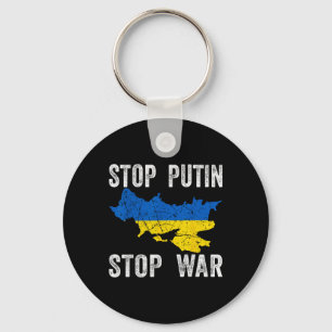 Stoppt die Tötung - Stoppt Russland - Stoppt den K Schlüsselanhänger
