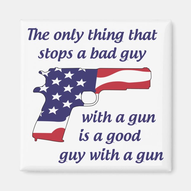 Stoppt einen schlechten Typ Magnet (Vorne)