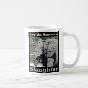 Stoppt Schlachthelfer Tasse