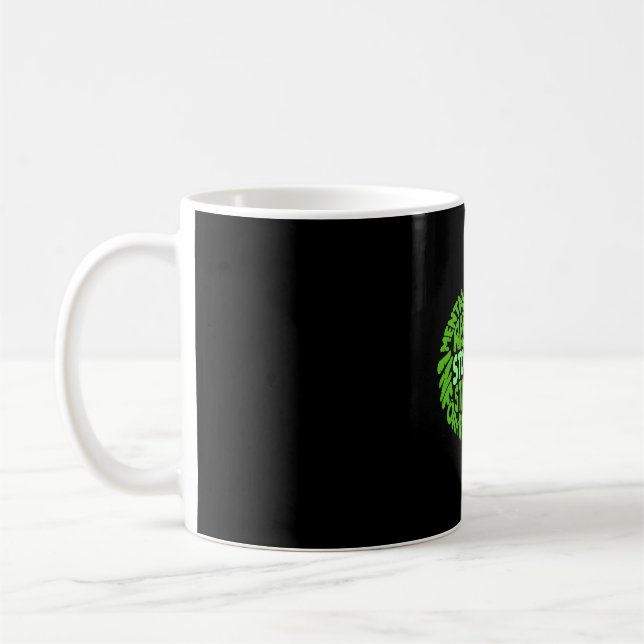 Stoppt Stigma Psychische Gesundheit Bewusstseins-K Kaffeetasse (Links)