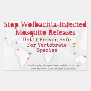 Stoppt Wolbachia Stickers von RoseWriters