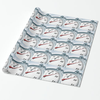 Stoppuhr Geschenkpapier