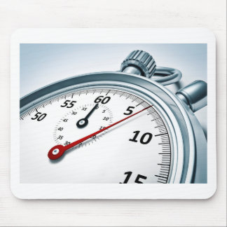 Stoppuhr Mousepad