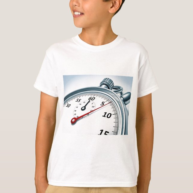 Stoppuhr T-Shirt (Vorderseite)