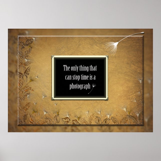 Stoppzeit Poster (Vorne)